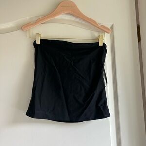 By the way. Black tube top